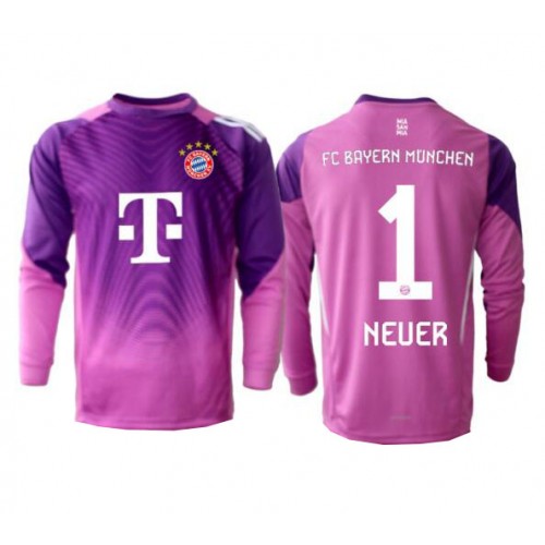 Bayern Munich Manuel Neuer #1 Målvakt Replika Tredje Tröja 2025-26 Långärmad Bayern Munich Manuel Neuer #1 Målvakt Replika Tredje Tröja 2025-26 Långärmad